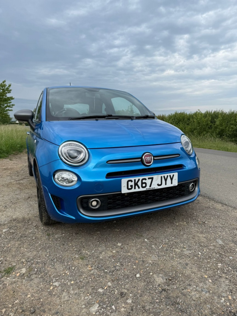 2017 Fiat 500 1.2 500s 1.2 69hp S in Blue — image 1