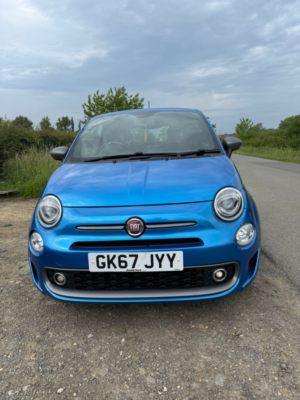 2017 Fiat 500 1.2 500s 1.2 69hp S in Blue — image 2