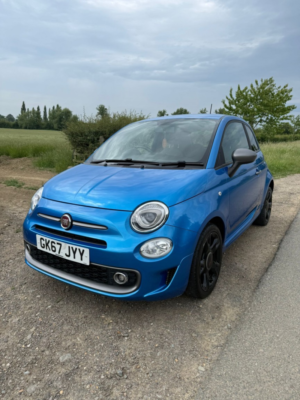 2017 Fiat 500 1.2 500s 1.2 69hp S in Blue — image 3