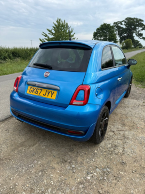 2017 Fiat 500 1.2 500s 1.2 69hp S in Blue — image 4