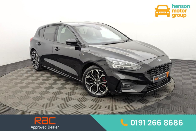 2021 Ford Focus 1.0t Ecoboost Mhev St-Line X Edition Hatchback 5dr Petrol Manual Euro 6 (s/s) (125 Ps) in Black — image 1