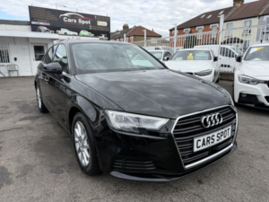 2017 Audi A3 1.4 Tfsi Sportback Fresh Import Verified Mile Finance Avb in Black — image 2