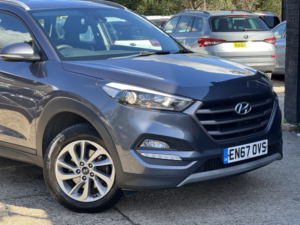 2017 Hyundai Tucson 1.6 Tucson Se Nav 1.6 Gdi 132ps Bd in Grey — image 3