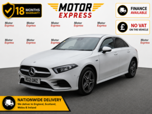 2021 Mercedes-Benz A Class 1.3 A250e 15.6kwh Amg Line in White — image 3