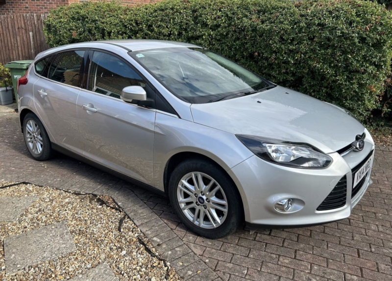2014 Ford Focus 1.6 Titanium in Silver — image 1