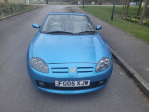 2005 MG Tf 1.8 Spark Se Convertible 2dr Petrol Manual (189 G/km, 134 Bhp) in Blue — image 2