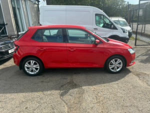 2018 Skoda Fabia 1.0 Se Hatchback 5dr Petrol Manual Euro 6 (s/s) (75 Ps) in Red — image 2