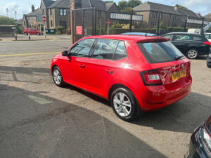 2018 Skoda Fabia 1.0 Se Hatchback 5dr Petrol Manual Euro 6 (s/s) (75 Ps) in Red — image 5