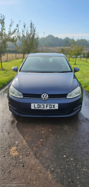 2013 Volkswagen Golf 1.2 Tsi Bluemotion Tech S Hatchback 5dr Petrol Manual Euro 5 (s/s) (105 Ps) in Blue — image 4