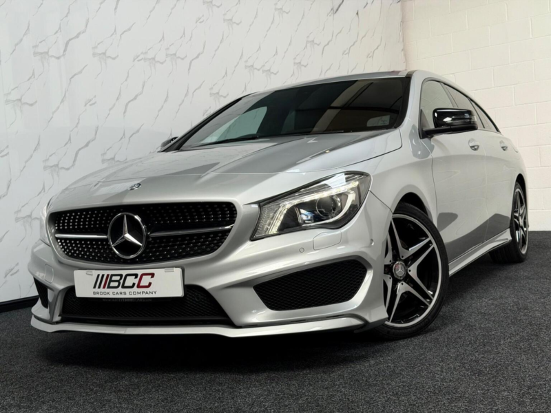 2016 Mercedes-Benz Cla 2.1 Cla220d Amg Sport Shooting Brake 7g-Dct Euro 6 (s/s) 5dr in Silver — image 1