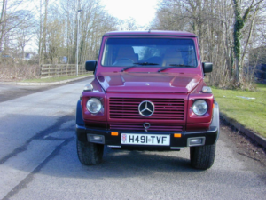 1991 Mercedes-Benz G Class Ref 8414 - Sale Agreed Similar Wanted - Mercedes W463 300 Gd Swb 3.0 Diesel Automatic 4WD G Wagon Rh in Red — image 4