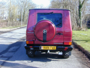 1991 Mercedes-Benz G Class Ref 8414 - Sale Agreed Similar Wanted - Mercedes W463 300 Gd Swb 3.0 Diesel Automatic 4WD G Wagon Rh in Red — image 5