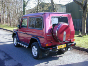 1991 Mercedes-Benz G Class Ref 8414 - Sale Agreed Similar Wanted - Mercedes W463 300 Gd Swb 3.0 Diesel Automatic 4WD G Wagon Rh in Red — image 6