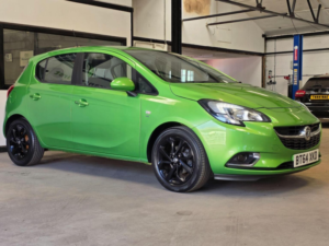 2015 Vauxhall Corsa 1.4i Ecoflex Sri Euro 6 5dr in Green — image 3