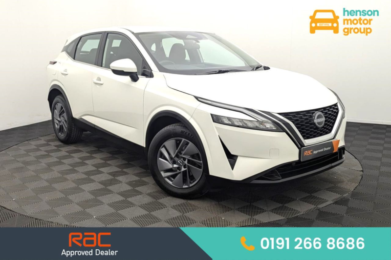 2023 Nissan Qashqai 1.3 Dig-T Mhev Acenta Premium SUV 5dr Petrol Hybrid Manual Euro 6 (s/s) (140 Ps) in White — image 1