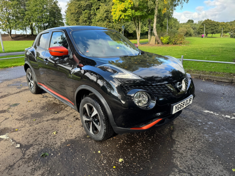 2018 Nissan Juke 1.6 Bose Personal Edition SUV 5dr Petrol Manual Euro 6 (112 Ps) in Black — image 1