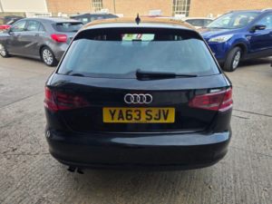 2014 Audi A3 2.0 Tdi Se Sportback Euro 5 (s/s) 5dr in Black — image 4