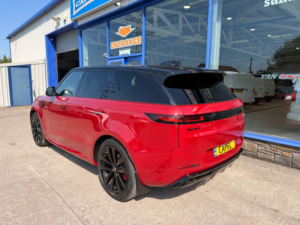 2023 Land Rover Range Rover Sport 3.0 D350 Mhev First Edition SUV 5dr Diesel Auto 4WD 350 Ps in Red — image 4