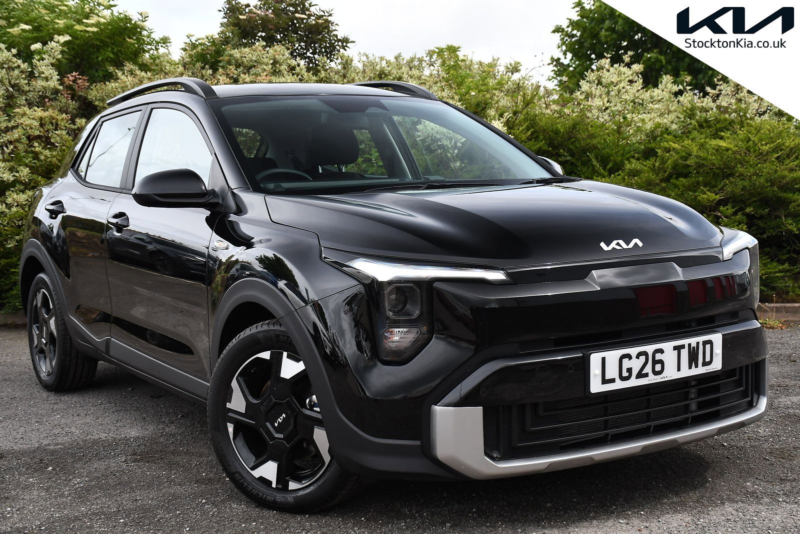 2026 Kia Stonic 1.0 T-Gdi Pure SUV 5dr Petrol Dct Euro 6 (s/s) (98 Bhp) in Black — image 1