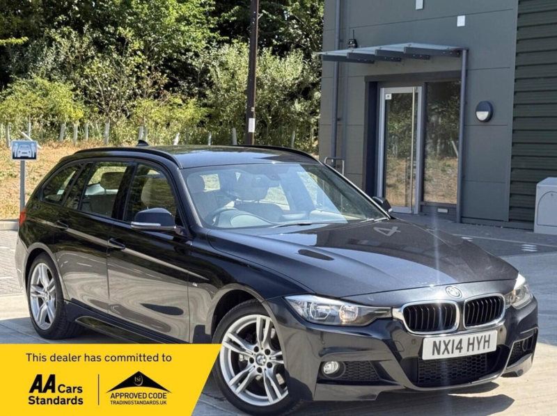 2013 BMW 3 Series 3.0 330d M Sport Touring Auto Xdrive Euro 5 (s/s) 5dr in Black — image 1