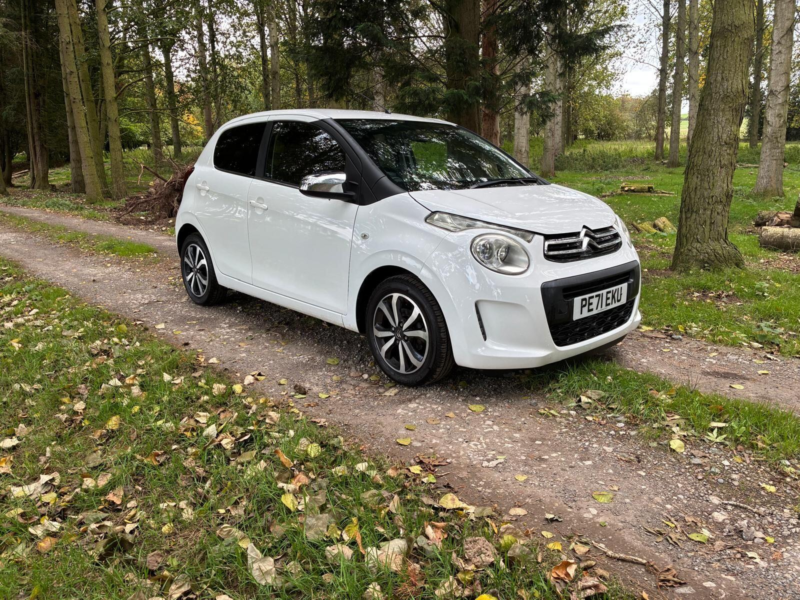 2021 Citroen C1 1.0 Vti Shine Euro 6 (s/s) 5dr in White — image 1
