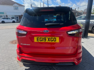 2019 Ford Ecosport 1.0t Ecoboost St-Line Euro 6 (s/s) 5dr in Red — image 4