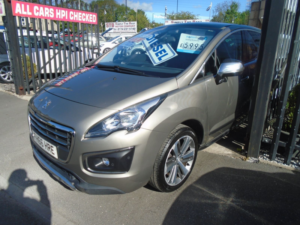 2017 Peugeot 3008 1.6 Bluehdi Allure SUV 5dr Diesel Manual Euro 6 (s/s) (120 Ps) in Grey — image 3