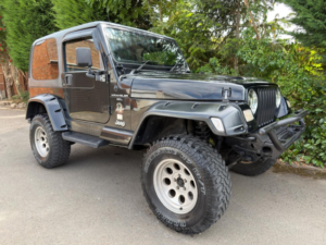 2001 Jeep Wrangler Tj 4.0l Sahara Edition in Black — image 5