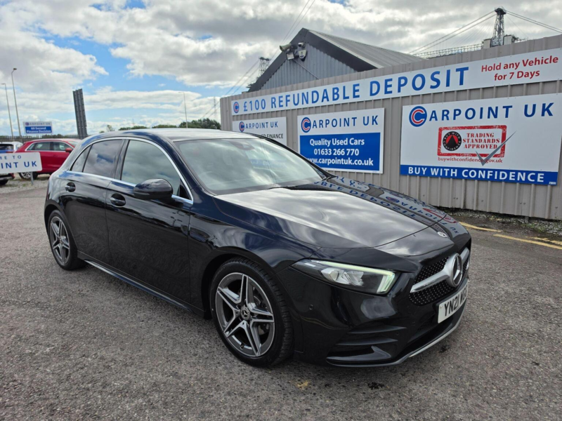 2021 Mercedes-Benz A Class 2.0 A200d Amg Line (executive) 8g-Dct Euro 6 (s/s) 5dr in Black — image 1