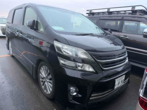 2012 Toyota Vellfire 2.4z G Edition in Black — image 2