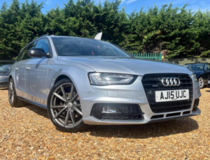 2015 Audi A4 Avant 2.0 Tdi Black Edition Plus Quattro Euro 5 (s/s) 5dr in Silver — image 3