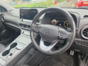 2022 Hyundai Kona 64kwh Ultimate Auto 5dr (10.5kw Charger) in Black — image 3