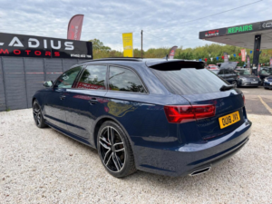 2018 Audi A6 Avant 3.0 Bitdi V6 Black Edition Tiptronic Quattro Euro 6 (s/s) 5dr in Blue — image 4