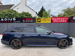 2018 Audi A6 Avant 3.0 Bitdi V6 Black Edition Tiptronic Quattro Euro 6 (s/s) 5dr in Blue — image 5