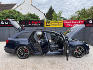 2018 Audi A6 Avant 3.0 Bitdi V6 Black Edition Tiptronic Quattro Euro 6 (s/s) 5dr in Blue — image 6