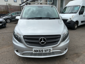 2019 Mercedes-Benz Vito 2.1 114 Cdi Progressive Panel Van 5dr Diesel Manual Rwd L2 Euro 6 (s/s) (136 Ps) in Silver — image 3