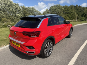 2021 Volkswagen T-Roc 1.5 Tsi Evo R-Line in Red — image 3