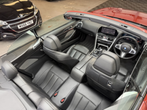 2019 BMW 8 Series 4.4 M850i Xdrive Convertible in Orange — image 2