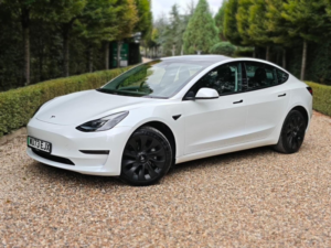 2023 Tesla Model 3 Long Range Auto Rwd 4dr in White — image 2
