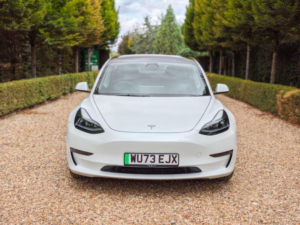 2023 Tesla Model 3 Long Range Auto Rwd 4dr in White — image 3