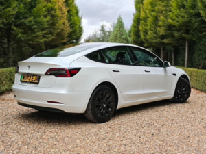 2023 Tesla Model 3 Long Range Auto Rwd 4dr in White — image 4