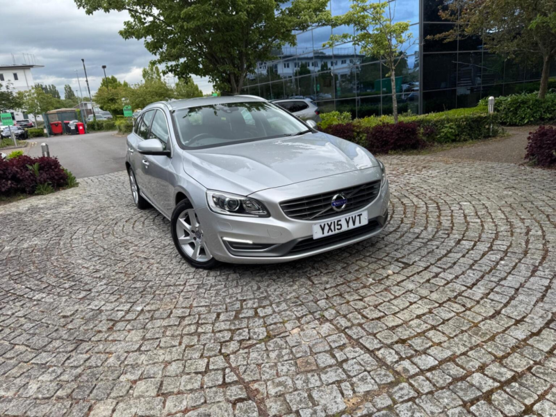 2015 Volvo V60 2.0 D4 Se Lux Nav Geartronic Euro 6 (s/s) 5dr in Silver — image 1