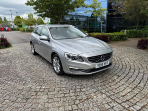 2015 Volvo V60 2.0 D4 Se Lux Nav Geartronic Euro 6 (s/s) 5dr in Silver — image 5