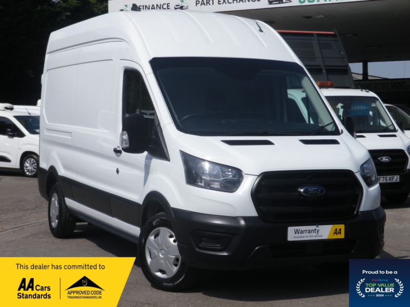 2023 Ford Transit 2.0 Transit Leader Van 350 L3h3 2.0l Ecoblue 130ps Hybrid Fwd 6 Speed Manual in White — image 1
