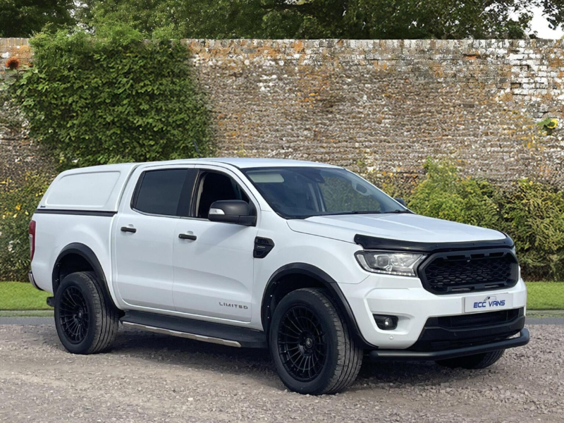 2022 Ford Ranger 2.0 Ecoblue Limited 4WD Euro 6 (s/s) 4dr in White — image 1