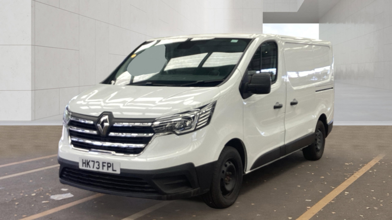 2023 Renault Trafic 2.0 Dci Blue Sl30 Advance Panel Van 5dr Diesel Manual L1 H1 Euro 6 130 Ps in White — image 1