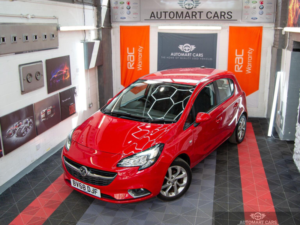 2018 Vauxhall Corsa 1.4i Ecotec Sri Nav Euro 6 5dr in Red — image 3