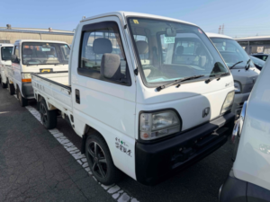 1995 Honda Acty 660cc 4WD Pickup Truck in White — image 2