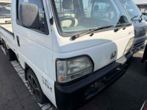 1995 Honda Acty 660cc 4WD Pickup Truck in White — image 4