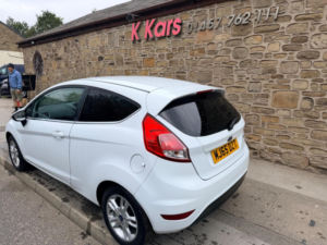 2015 Ford Fiesta 1.25 Zetec Euro 6 3dr in White — image 2